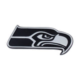 Seattle Seahawks Auto Emblem Premium Metal Chrome - Team Fan Cave