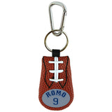 Dallas Cowboys Keychain Classic Jersey Tony Romo Design - Team Fan Cave