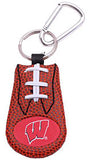Wisconsin Badgers Keychain - Classic Football - Team Fan Cave