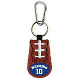 New York Giants Keychain Classic Football Eli Manning Design - Team Fan Cave