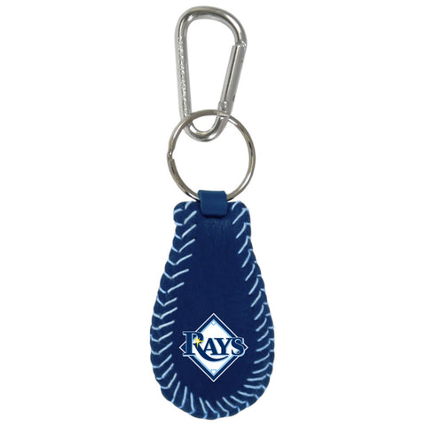 Tampa Bay Rays Team Color Baseball Keychain - Team Fan Cave