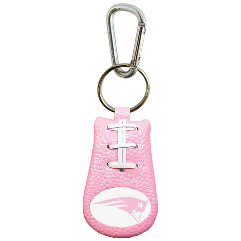 New England Patriots Keychain Pink Football - Team Fan Cave