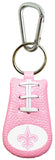 New Orleans Saints Keychain Pink Football - Team Fan Cave