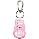 New York Giants Pink NFL Football Keychain - Team Fan Cave