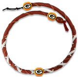 Green Bay Packers Necklace Spiral Football - Team Fan Cave