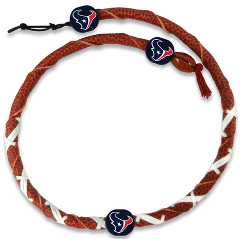 Houston Texans Classic NFL Spiral Football Necklace - Team Fan Cave