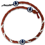 Indianapolis Colts Spiral Football Necklace - Team Fan Cave