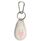 New York Mets Keychain Baseball Pink - Team Fan Cave