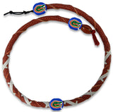 Florida Gators Spiral Football Necklace - Team Fan Cave
