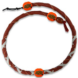 Oklahoma State Cowboys Classic Spiral Football Necklace - Team Fan Cave