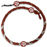 Texas A&M Aggies Classic Spiral Football Necklace - Team Fan Cave