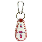 Los Angeles Angels Keychain Classic Baseball Albert Pujols - Team Fan Cave