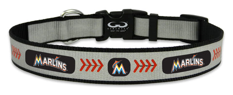 Miami Marlins Reflective Medium Baseball Collar - Team Fan Cave
