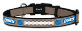 Detroit Lions Reflective Toy Football Collar - Team Fan Cave