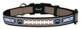San Diego Chargers Reflective Toy Football Collar - - Team Fan Cave