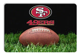 San Francisco 49ers Classic NFL Football Pet Bowl Mat - L - Team Fan Cave