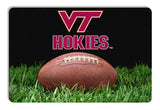 Virginia Tech Hokies Classic Football Pet Bowl Mat - L - Team Fan Cave
