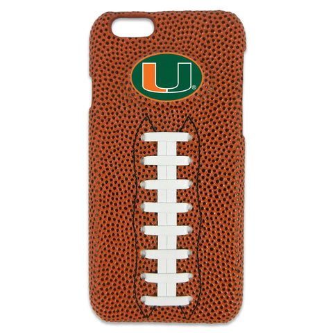 Miami Hurricanes Classic Football iPhone 6 Case - Team Fan Cave
