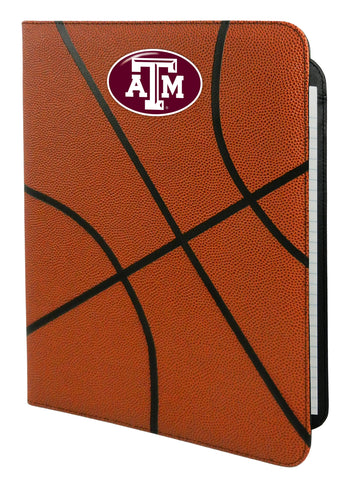 Texas A&M Aggies Classic Basketball Portfolio - 8.5 in x 11 in - Team Fan Cave