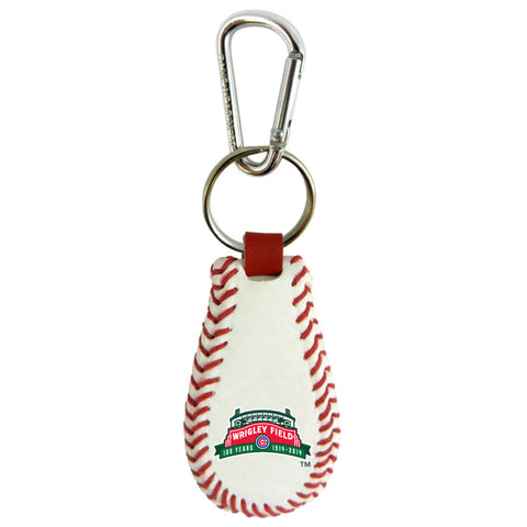 Chicago Cubs Keychain Classic Baseball Wrigley Field 100 Years - Team Fan Cave