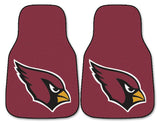 Arizona Cardinals Car Mats Printed Carpet 2 Piece Set - Special Order - Team Fan Cave