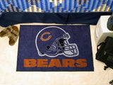Chicago Bears Rug - Starter Style, Helmet Design - Special Order - Team Fan Cave