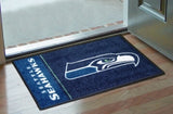 Seattle Seahawks Rug - Starter Style, Logo Design - Special Order - Team Fan Cave