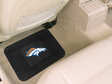 Denver Broncos Car Mat Heavy Duty Vinyl Rear Seat - Team Fan Cave
