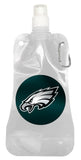 Philadelphia Eagles 16 ounce Foldable Water Bottle - Team Fan Cave