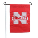 Nebraska Cornhuskers Garden Flag 12.5x18 Applique - Team Fan Cave