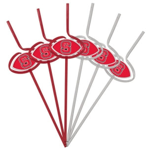 North Carolina State Wolfpack Team Sipper Straws - Team Fan Cave