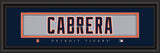 Detroit Tigers Miguel Cabrera Print - Signature 8"x24" - Team Fan Cave