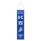 Kentucky Wildcats Banner Wool 8x32 Heritage Evolution Design