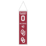 Oklahoma Sooners Banner Wool 8x32 Heritage Evolution Design
