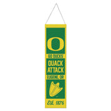 Oregon Ducks Banner Wool 8x32 Heritage Evolution Design
