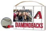 Arizona Diamondbacks Clip It Weathered Logo Photo Frame - Team Fan Cave