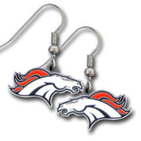 Denver Broncos Dangle Earrings - Team Fan Cave