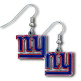 New York Giants Dangle Earrings - Team Fan Cave