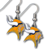 Minnesota Vikings Dangle Earrings - Team Fan Cave