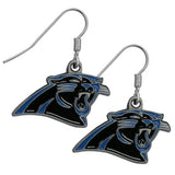 Carolina Panthers Dangle Earrings - Team Fan Cave
