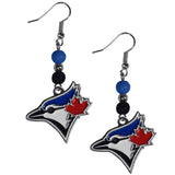 Toronto Blue Jays Earrings Dangle Style - Team Fan Cave
