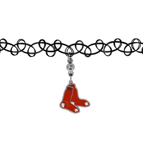 Boston Red Sox Necklace Knotted Choker - Team Fan Cave