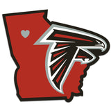 Atlanta Falcons Decal Home State Pride Style-0