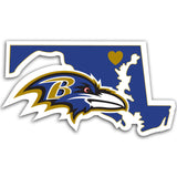 Baltimore Ravens Decal Home State Pride-0