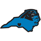 Carolina Panthers Decal Home State Pride-0