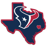 Houston Texans Decal Home State Pride Style-0