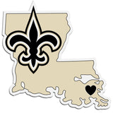 New Orleans Saints Decal Home State Pride-0