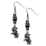 Chicago White Sox Earrings Fish Hook Post Euro Style - Team Fan Cave