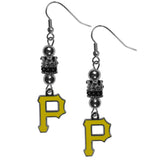 Pittsburgh Pirates Earrings Fish Hook Post Euro Style - Team Fan Cave