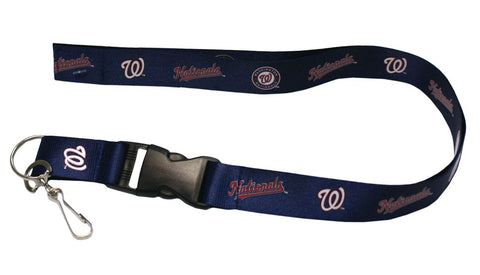 Washington Nationals Lanyard - Breakaway with Key Ring - Special Order - Team Fan Cave